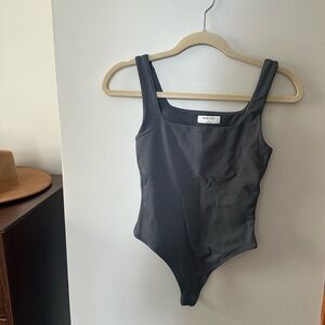 Babaton Charcoal/blue Bodysuit